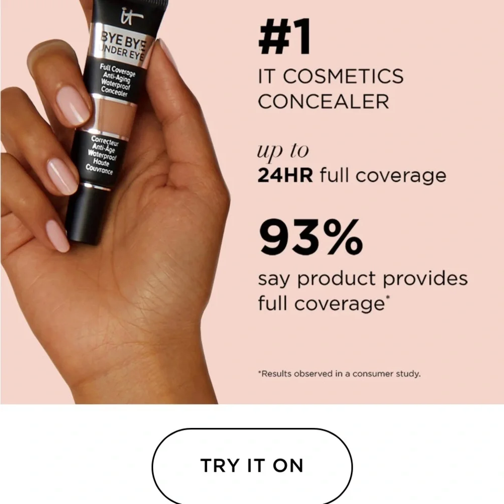 IT Cosmetics Bye Bye Under Eye Concealer - full coverage, antiaging waterproof